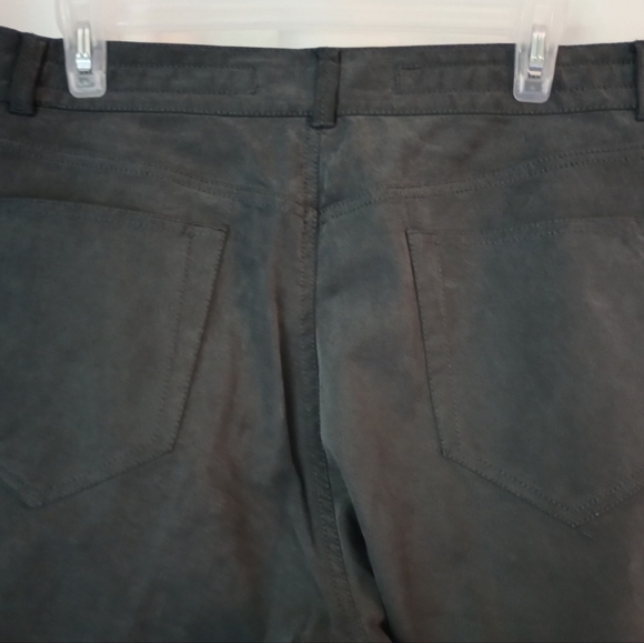 Tommy Bahama Mens Tencel Cotton Pants Size 35 Gray Pleat Front Relaxed Fit Soft - Picture 3 of 14